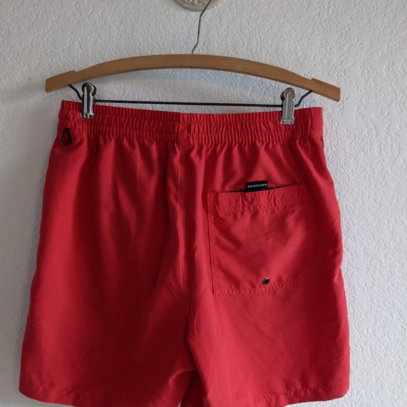 Quiksilver Shorts | Quicksilver S Mens Shorts | Poshmark Quiksilver Shorts Red